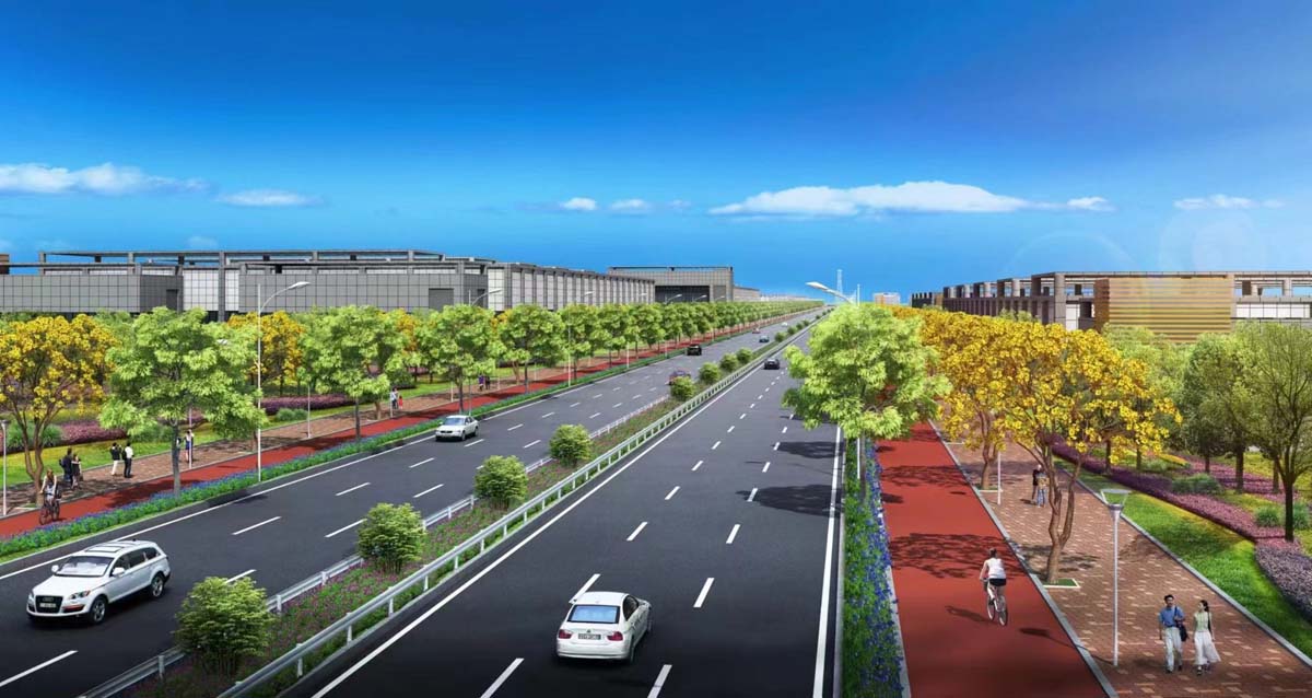 开平市县路红龙线金章大路段工程